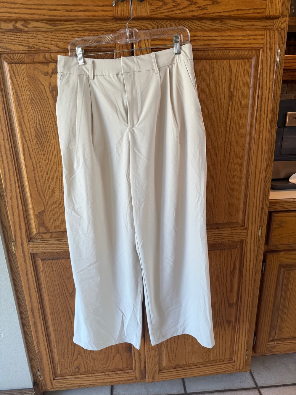 Women's Cream Travel Pant